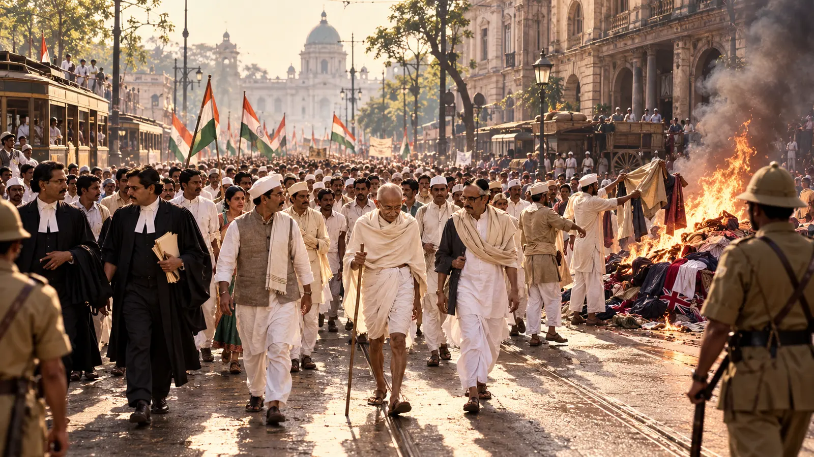 Illustration: Non-Cooperation, Calcutta · All India, September 1920