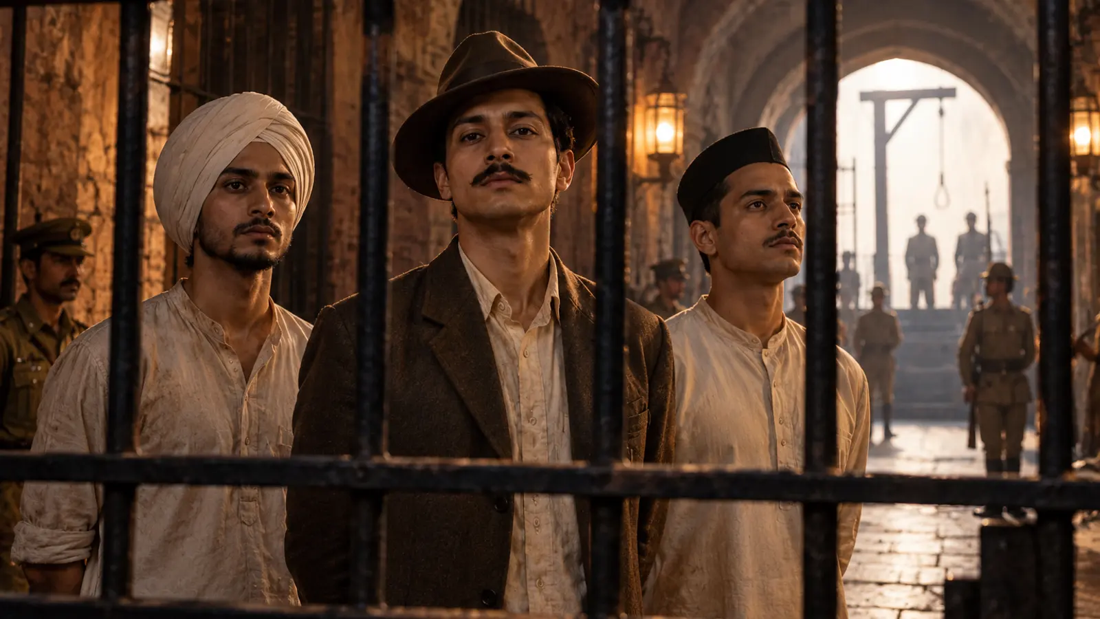 Illustration: The Gallows of Lahore, Lahore Central Jail, 23 March 1931